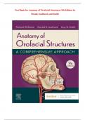 Test Bank for Anatomy of Orofacial Structures 9th Edition by Brand, Isselhard, and Smith