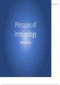 Principles of  Immunology INTRODUCTION