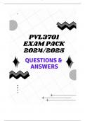 PVL3701 EXAM PACK 2024/2025