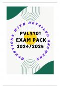 PVL3701 EXAM PACK 2024/2025