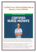 Certified Nurse Midwife Guide-How to Become a Nurse Midwife