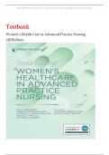 TEST BANK Women’s Healthcare in Advanced Practice Nursing 3rd Edition by Ivy M. Alexander / BEST STUDYGUIDE