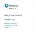 edexcel gcse  chemistry 1ch0-1f paper 1 foundation tie may   2024 mark-scheme 2024