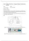 ECE 098 Lab 3- Arduino Nano Every, 7-segment Display, Potentiometer, Encoder