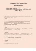 DBIA EXAM 1 Questions and Answers 100% Pass