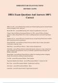 DBIA Exam Questions And Answers 100% Correct