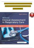 Test bank For Wilkins clinical assessment in respiratory care 8th edition by Huber, Chapters 1-21 complete