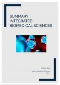 Lecture Notes Integrated Biomedical Sciences 