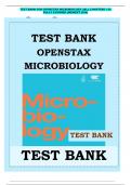 TEST BANK FOR OPENSTAX MICROBIOLOGY ||ALL CHAPTERS 1-26 FULLY COVERED (NEWEST 2024)