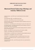 Illustrated Dental Embryology Histology and Anatomy Midterm terms