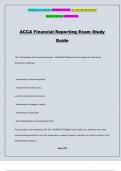 ACCA Financial Reporting Exam Study Guide