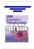 Porth's Essentials of Pathophysiology 5th Edition Test Bank by Tommie L Norris All Chapters (1-46) | A+ ULTIMATE GUIDE