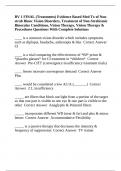 BV 1 FINAL (Treatments) Evidence Based Med Tx of Non-strab Binoc Vision Disorders, Treatment of Non-Strabismic Binocular Conditions, Vision Therapy, Vision Therapy & Procedures Questions With Complete Solutions