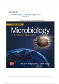 Test Bank for Microbiology - A Systems Approach, 7th Edition by Marjorie Kelly Cowan, All Chapters 1-25 LATEST.