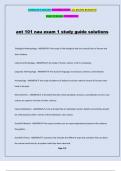 ant 101 nau exam 1 study guide solutions