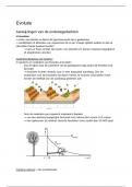 Evolutie natuurwetenschappen