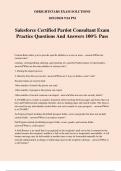 Salesforce Certified Pardot Consultant Exam Practice Questions And Answers 100% Pass