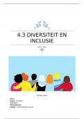 4.3 Diversiteit en inclusie (behaald met een 8!)