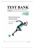 Test Bank - Human Anatomy and Physiology, 12th Edition (Marieb, 2023) | Complete Solution Guide.