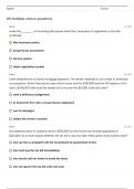 KY Real Estate Final Exam Practice 2024 Questions With Answers Graded A+