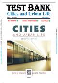 Test Bank For Cities and Urban Life 7th Edition By John J. Macionis (All Chapters 1-14)