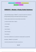 CEN4010 - Module 4 Study Guide Solutions