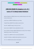 COB 204 EXAM III (chapters 2, 8, 12 + some of 11) Study Guide Solutions