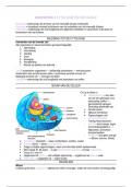 LOI Anatomie en Fysiologie/ Algemene Medische Kennis I : Samenvatting Hoofdstuk 1 Cytologie en histologie