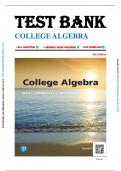 Test Bank for College Algebra, 4th edition by J S Ratti, All Chapters 1-8