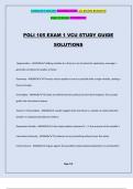 POLI 105 EXAM 1 VCU STUDY GUIDE SOLUTIONS