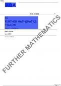 AQA-7366-2M-FURTHER MATHEMATICS FINAL MARK SCHEME PAPER 2M:Mechanics-AS LEVEL-Jun24-v1.0