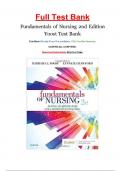 Full Test Bank Fundamentals of Nursing 2nd Edition Yoost Test Bank.pdf