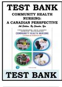 Test Bank for Community Health Nursing A Canadian Perspective 5th Edition by Stamler..pdf