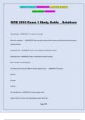 MCB 2610 Exam 1 Study Guide Solutions