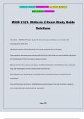 MICB 2121- Midterm 2 Exam Study Guide Solutions