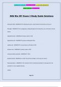 NAU Bio 201 Exam 3 Study Guide Solutions