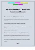 MS1 Exam 2 Jeopardy + NCLEX Exam Questions and Answers