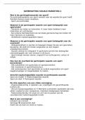 Samenvatting -  Sociale marketing 2