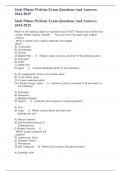 Stott Pilates Written Exam Questions And Answers 2024-2025