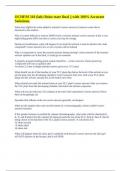 OCHEM 310 (lab) Boise state final || with 100% Accurate Solutions.OCHEM 310 (lab) Boise state final || with 100% Accurate Solutions.