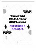 TMN3706 EXAM PACK 2024/2025 (QUESTIONS & ANSWERS)