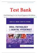 Test Bank for Oral Pathology for the Dental Hygienist 8th Edition by Olga A. C. Ibsen & Scott Peters ISBN 9780323764032 | BEST STUDY GUIDE