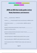 SBVC pt 086 final study guide review Study Questions and Answers