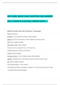  LBO MODEL (BASIC) EXAM QUESTIONS AND ANSWERS WITH COMPLETE SOLUTIONS VERIFIED RATED ++