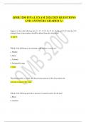 QMB 3200 FINAL EXAM 2024/2025 QUESTIONS AND ANSWERS GRADED A+