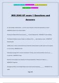 WIS 2040 UF exam 1 Questions and Answers