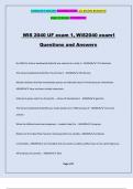 WIS 2040 UF exam 1, WIS2040 exam1 Questions and Answers