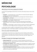 PROCESSUS PSYCHOLOGIQUES DE BASE