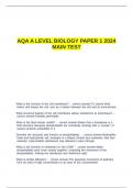 AQA AS LEVEL BIOLOGY EXAMS BUNDLE