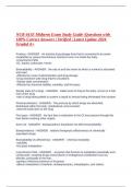 NUR 641E Midterm Exam Study Guide